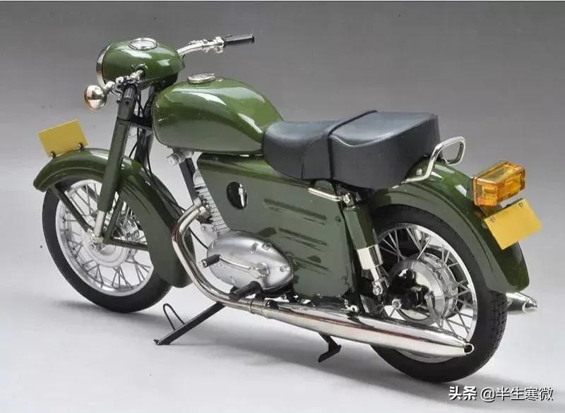 女骑军绿色幸福250摩托车,最早的幸福250摩托车