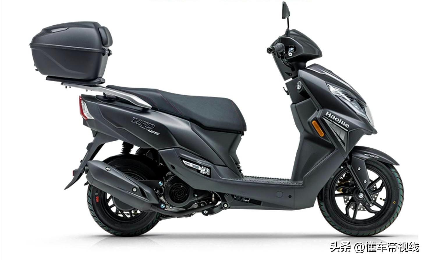 豪爵uhd125怎么样,豪爵ufd125外观