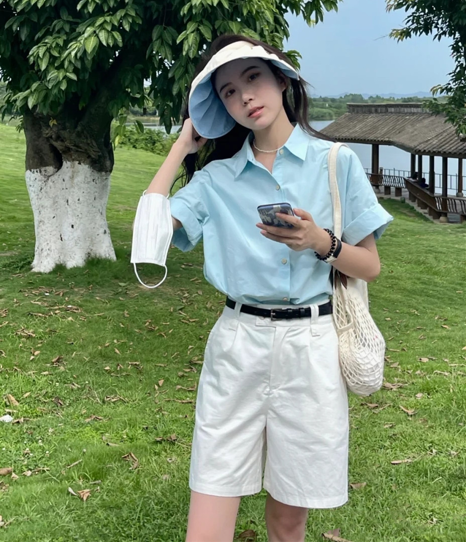 研究完夏天的短裤，我发现：“白色爸爸裤”才是今年的C位