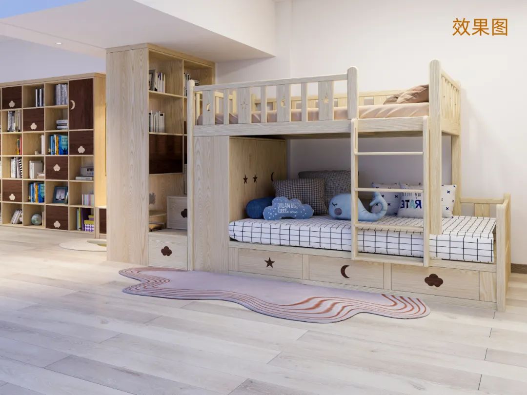 55平超大儿童房，东方意境美客餐厅，上海业主家一“慕”了然