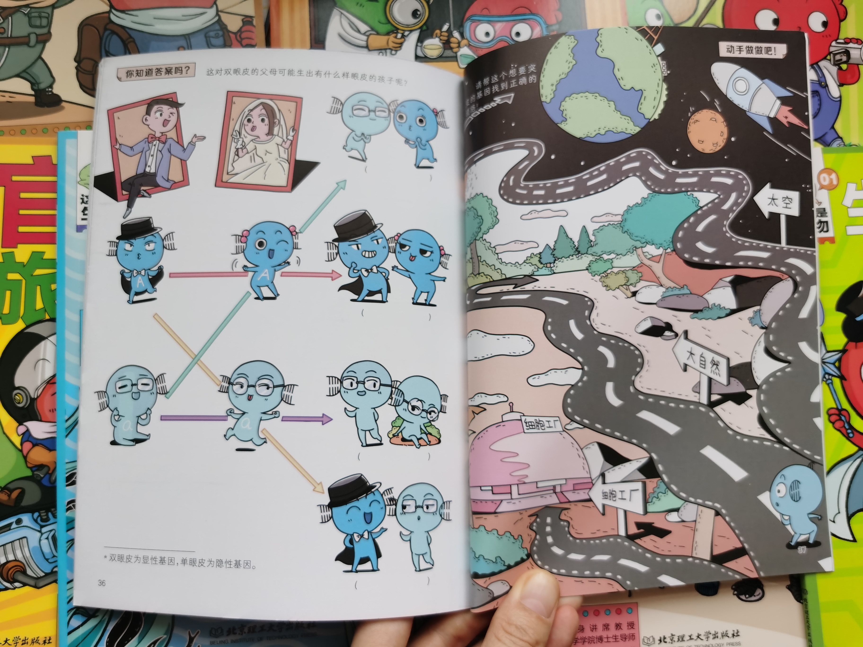 有趣又有料的漫画生物启蒙科普，为孩子开启生命探索之旅