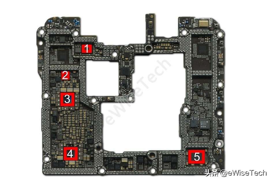 拆机华为mate50pro,mate50e拆主板