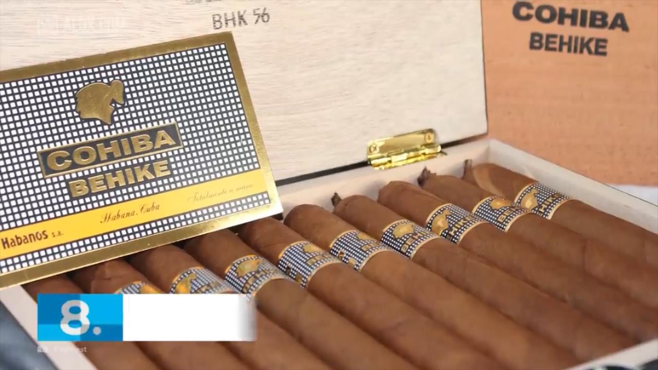 世界上最贵的雪茄多少元1只,中国最贵的雪茄是十几块一根