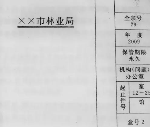 档案盒怎么读,档案袋子怎么填写的