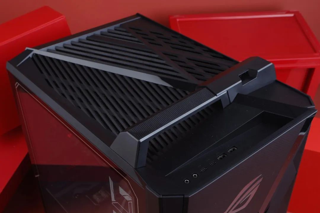 ROG分体水冷主机测评,rog枪神x水冷旗舰电竞游戏台式机