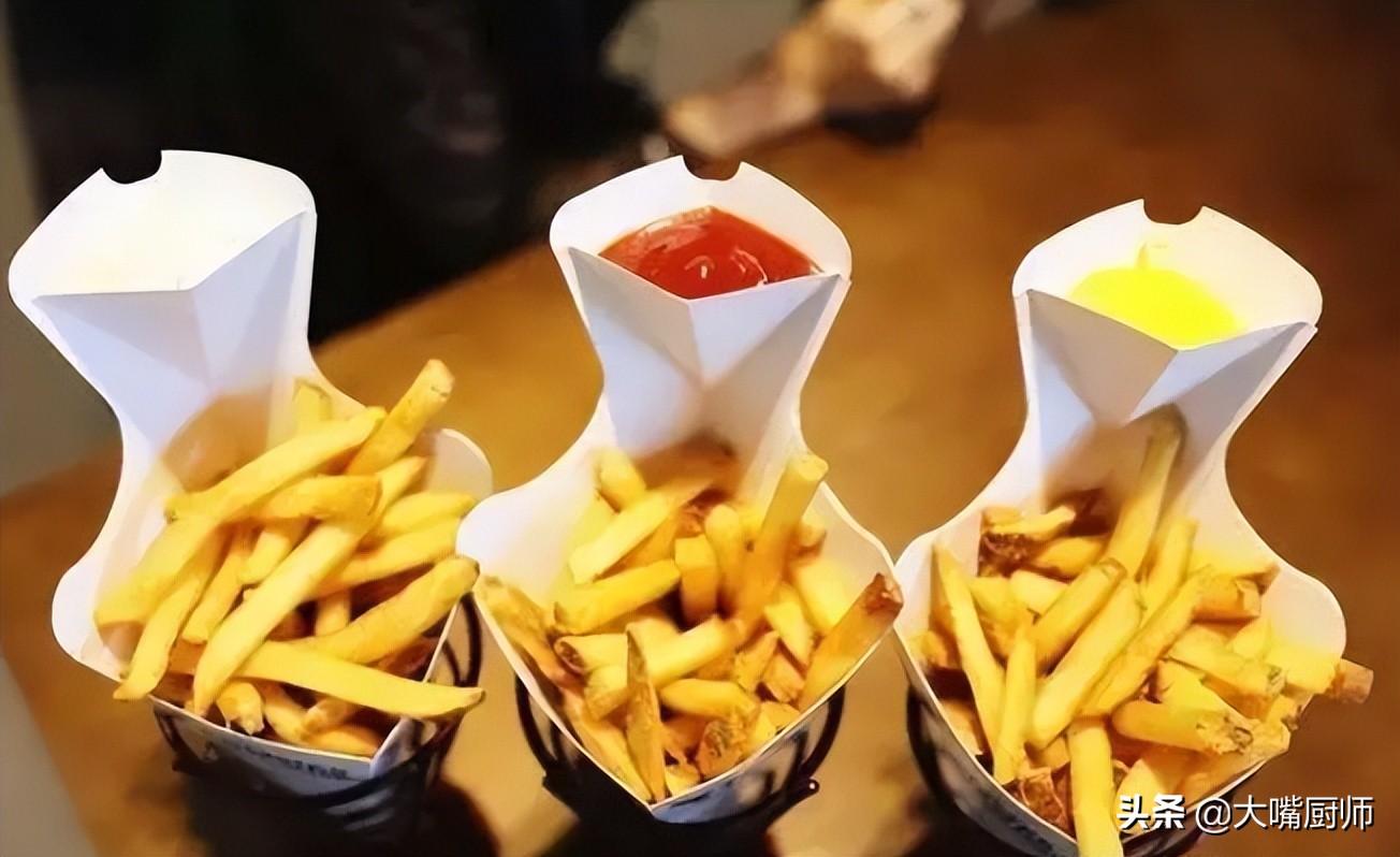 吃薯条满嘴番茄酱,吃薯条蘸番茄酱说明什么