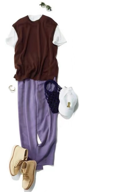 配色穿搭技巧咖啡色和紫色,学穿搭最忌讳什么不懂基本款配色