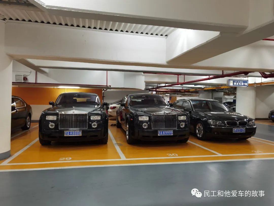 过去的王府饭店的劳斯莱斯,王府半岛酒店门口劳斯莱斯