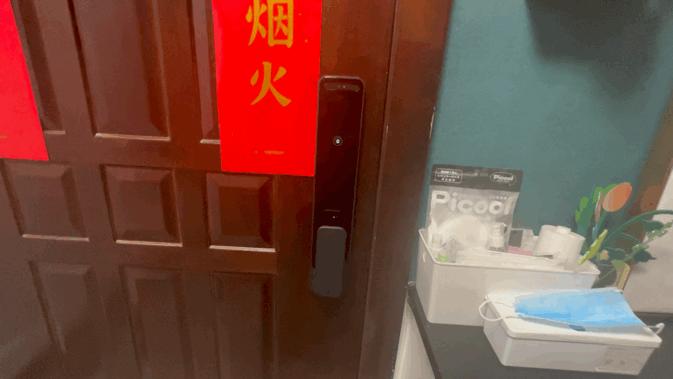 小米智能门锁x深度测评,智能门锁指纹锁米家