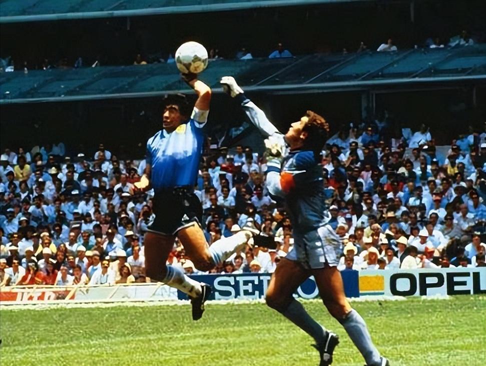 马拉多纳上帝之手被收回,马拉多纳世界杯受伤