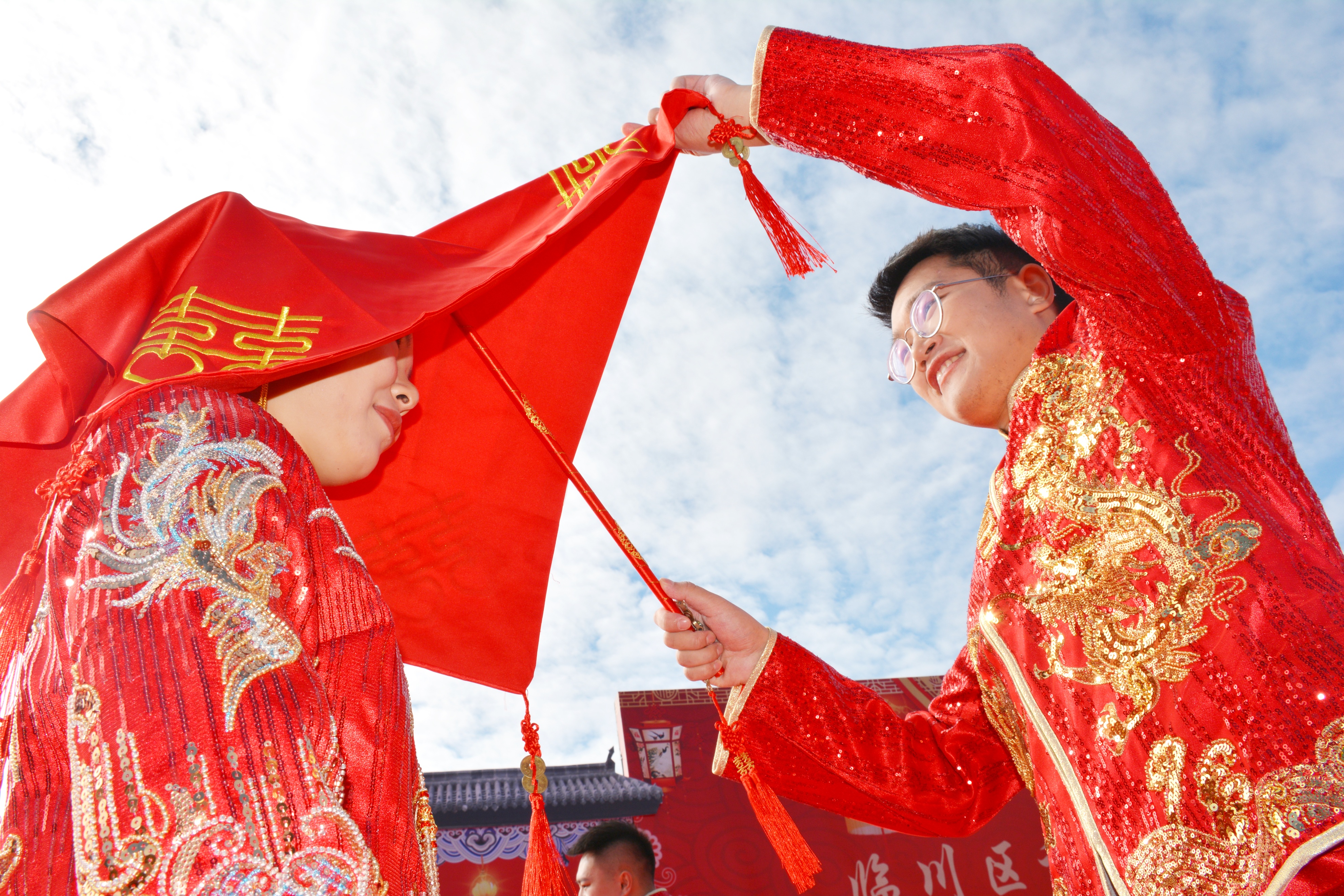 军人和军人集体婚礼,退役军人集体婚礼