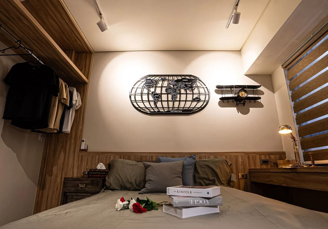 艺术家的公寓效果图,40平loft艺术家公寓