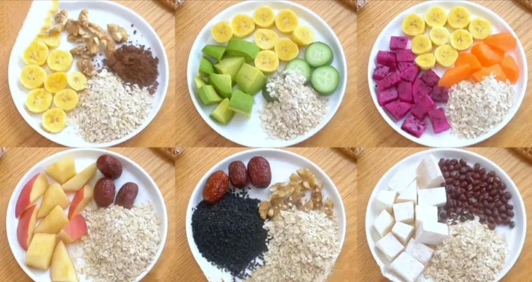 养生燕麦奶昔,健康营养的燕麦等早餐推荐