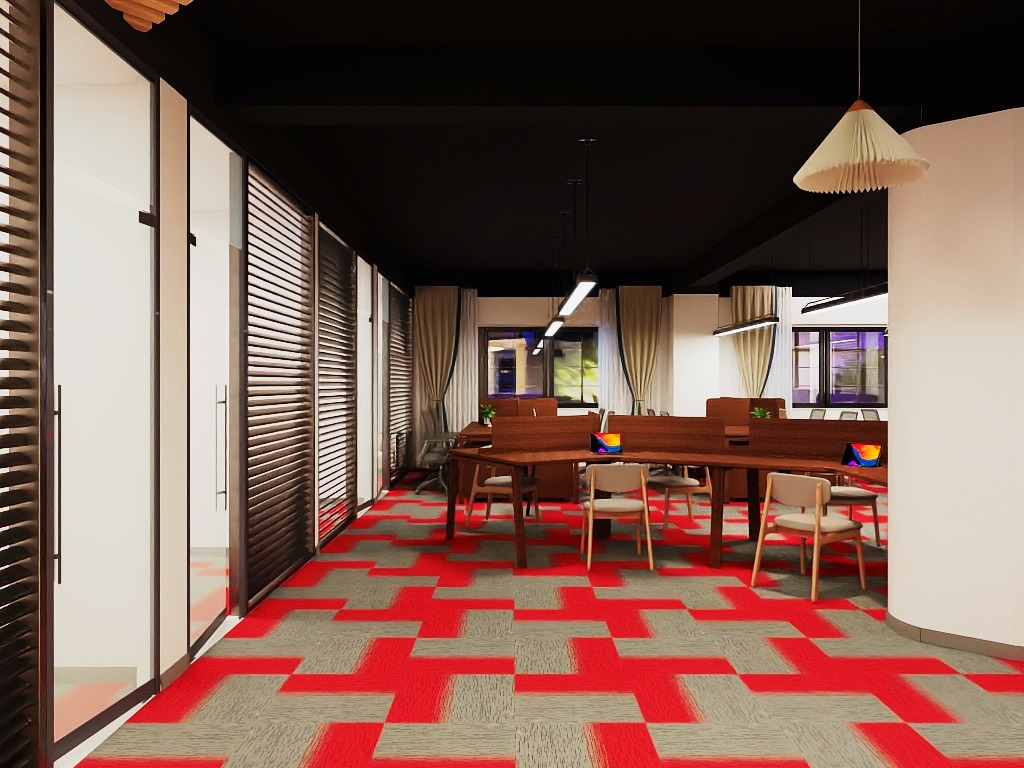 香料店铺装修设计效果图,杨浦区公司实验室装修设计案例