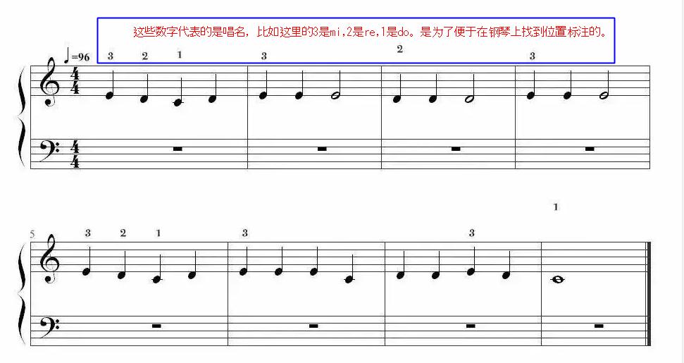丁香花钢琴初学五线谱,初学钢琴表演曲目五线谱