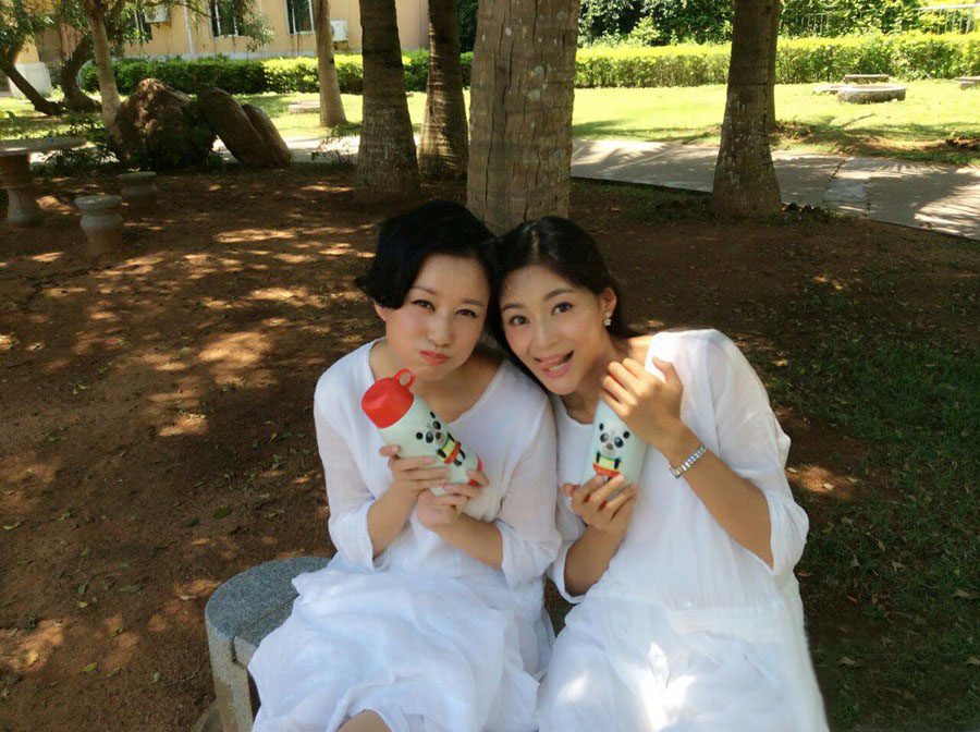 42岁倪虹洁近照曝光,43岁倪虹洁回老家陪父母