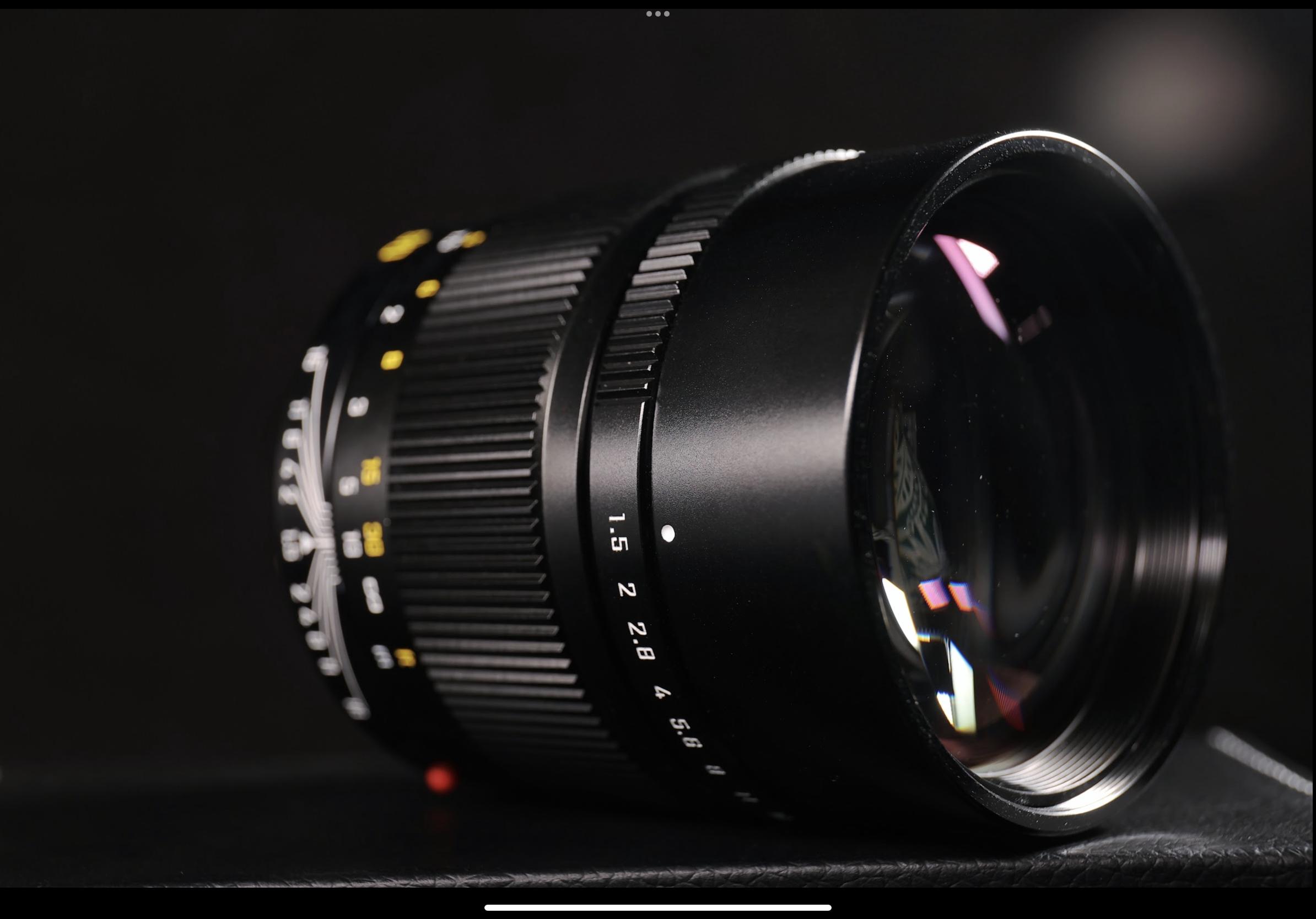 中一光学85mm1.2尼康全画幅,中一光学35mmf1.4全画幅