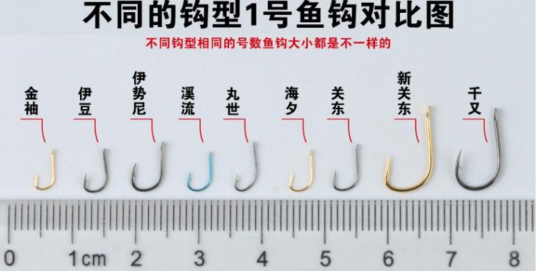 串钩鲫鱼和鲤鱼线组,钓鲤鱼线组钩子搭配