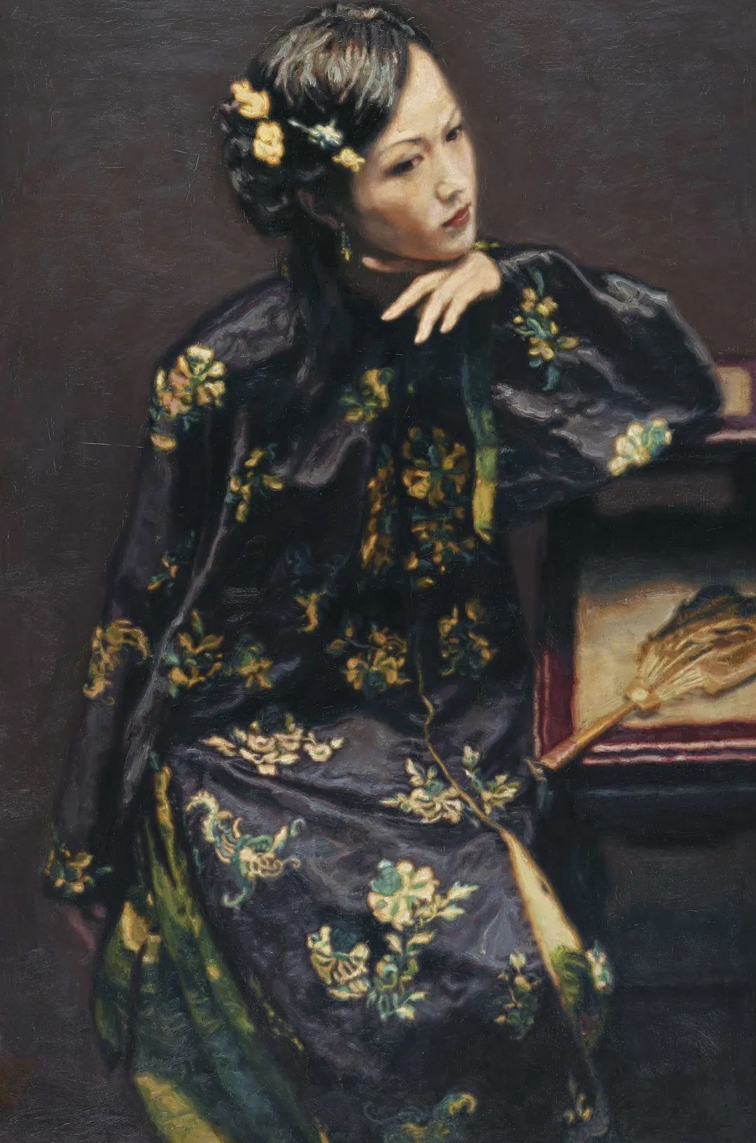 张大千嘉耦图拍卖现场真实图片,张大千布袋佛画拍卖多少钱