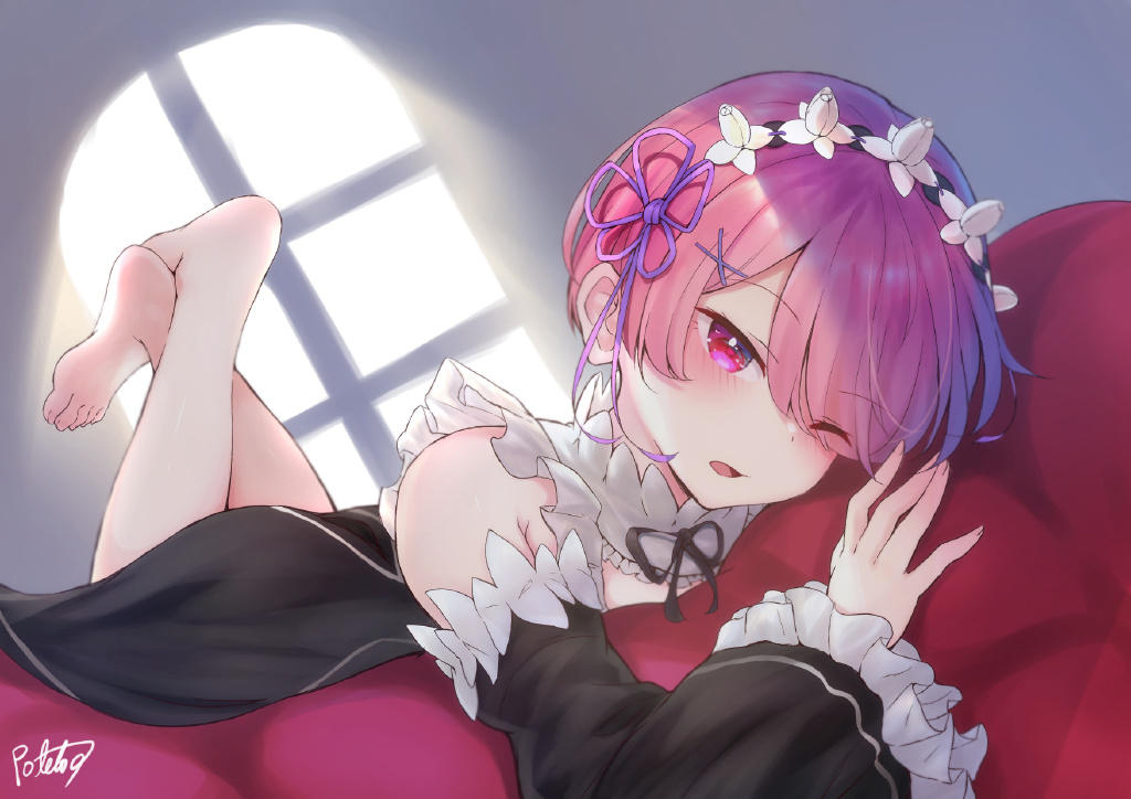 从零开始异世界拉姆雷姆壁纸,从零开始的异界生活雷姆动态壁纸