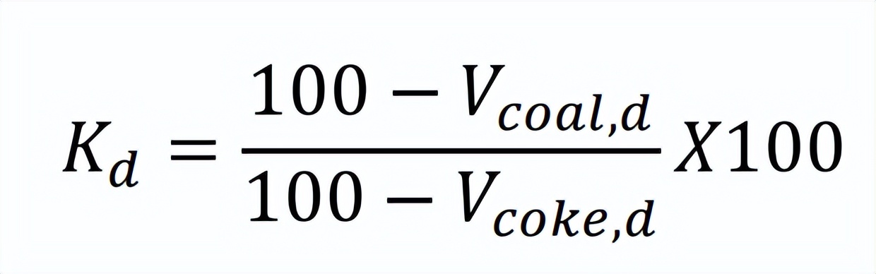 焦炭全焦率计算,焦炭全焦率煤焦比