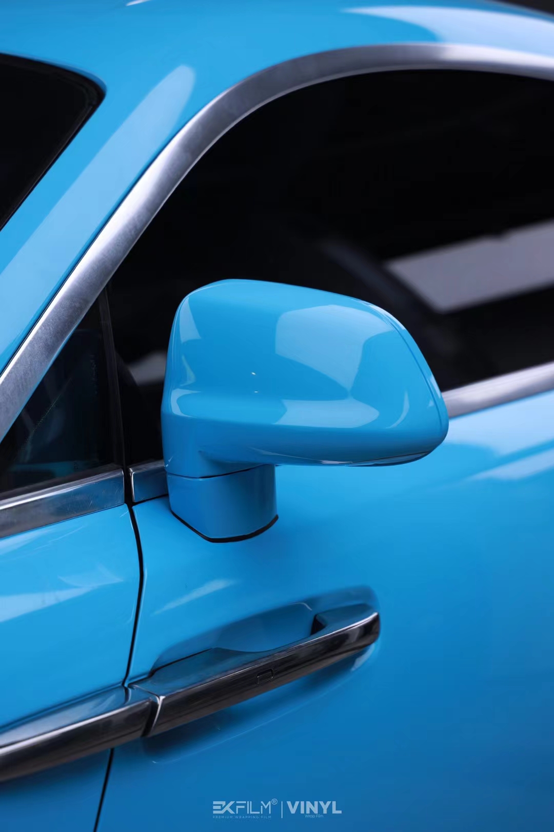 古思特个性贴膜,古斯特青柠绿改色膜