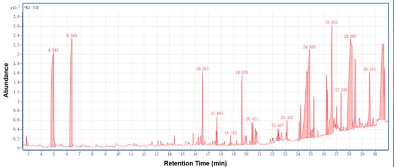 通过热重仪解构CNB树皮，是否能高效率转化为高能量密度液体燃料