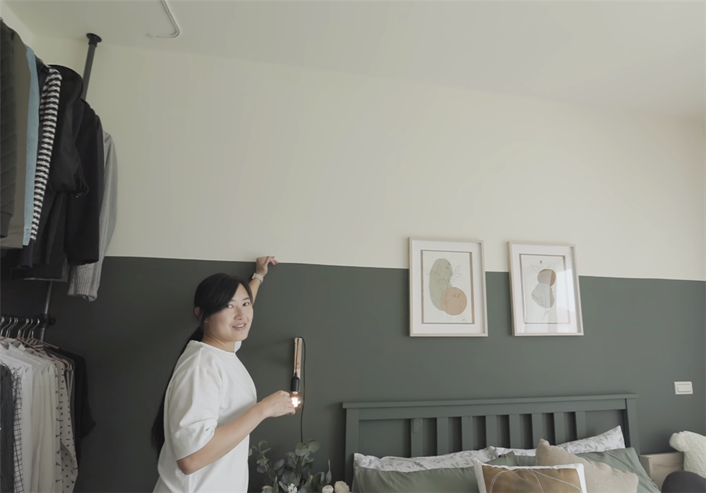 小两口用3天时间，将13㎡杂乱卧室变成森系风，网友：心服口服