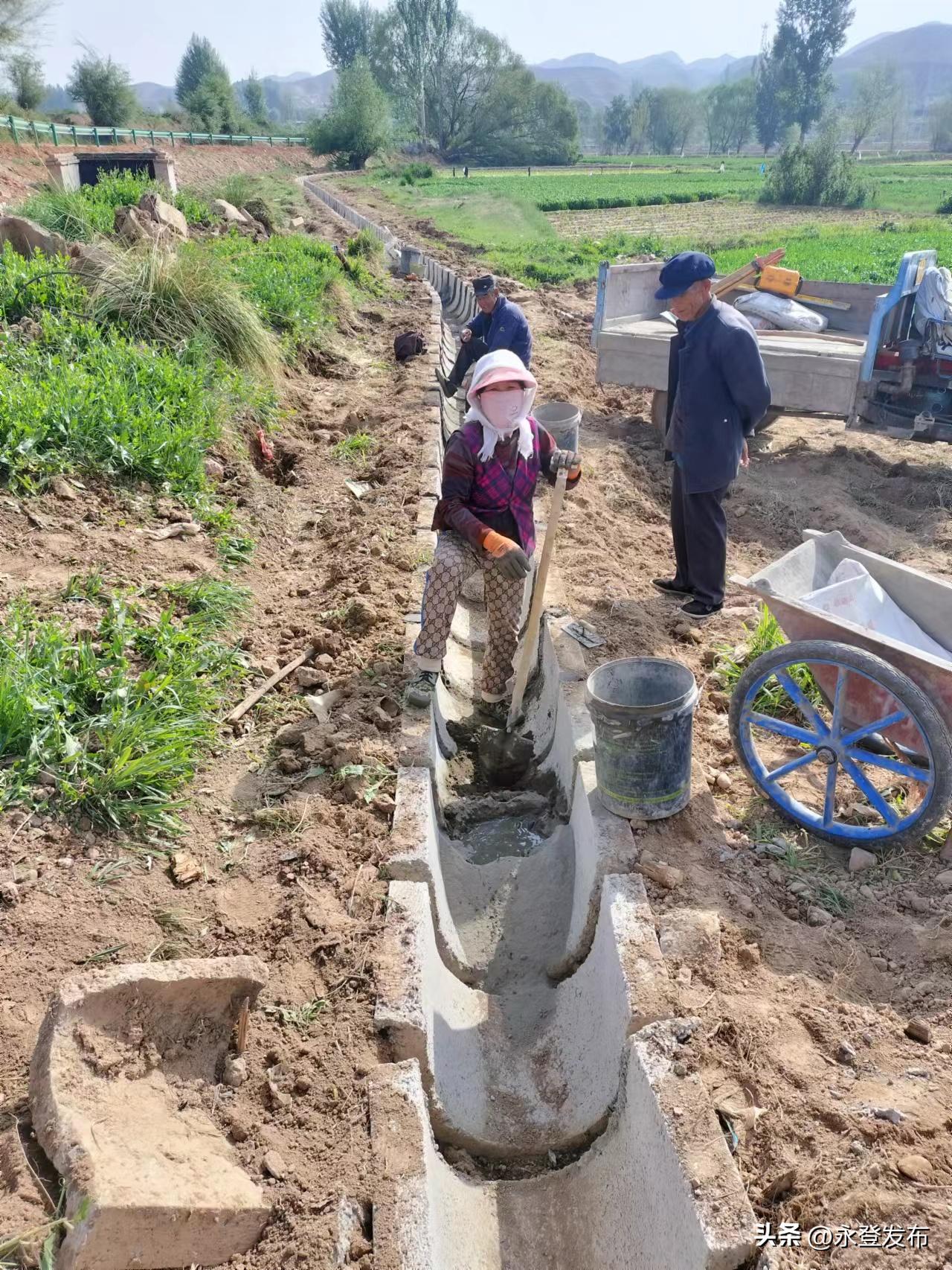 永登县红城镇:“水”到“渠”成促生产“圆梦工程”润民心