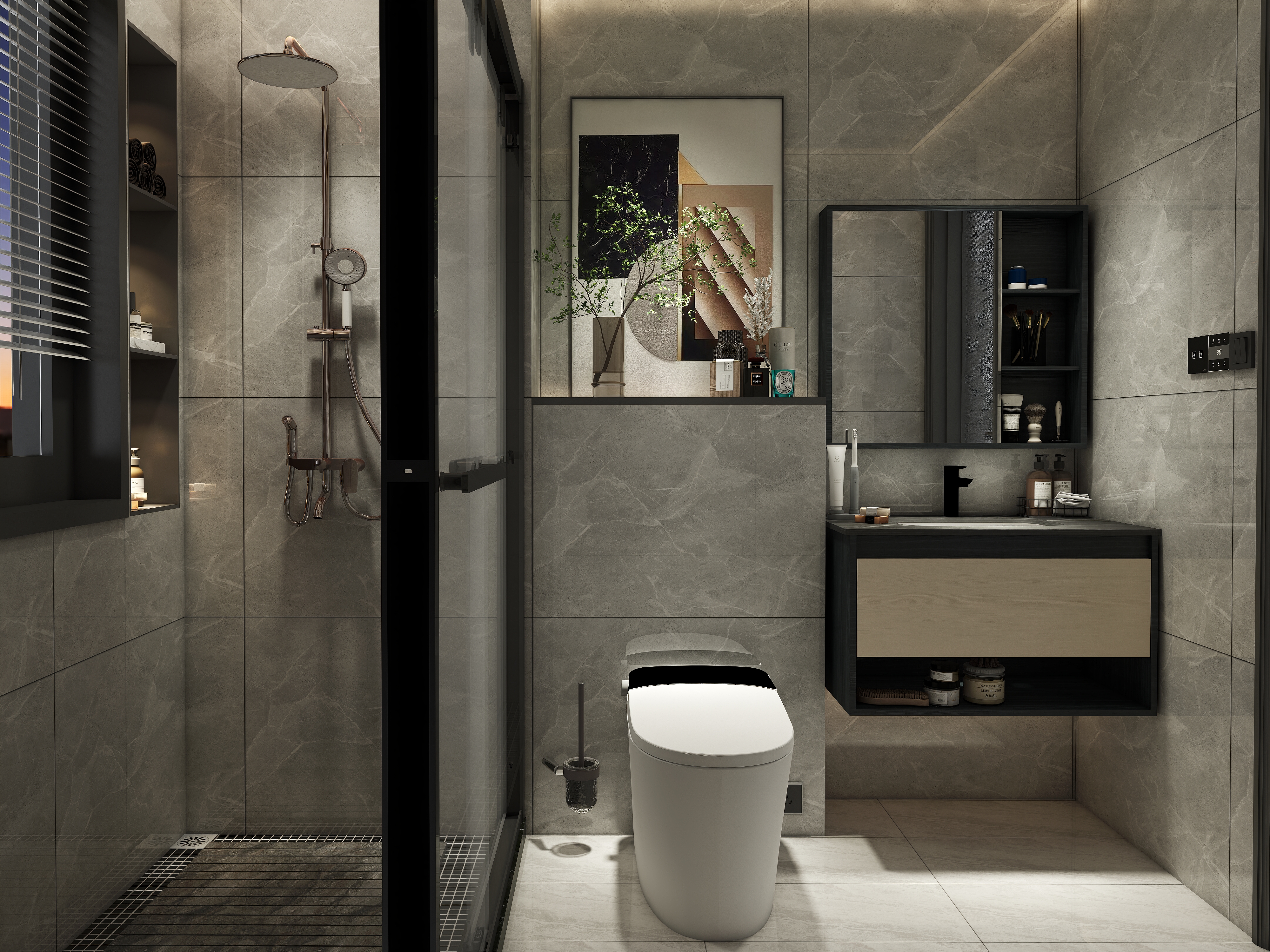 颜值炸裂的浴室神器你选对了吗,这款神器让你的家居焕然一新