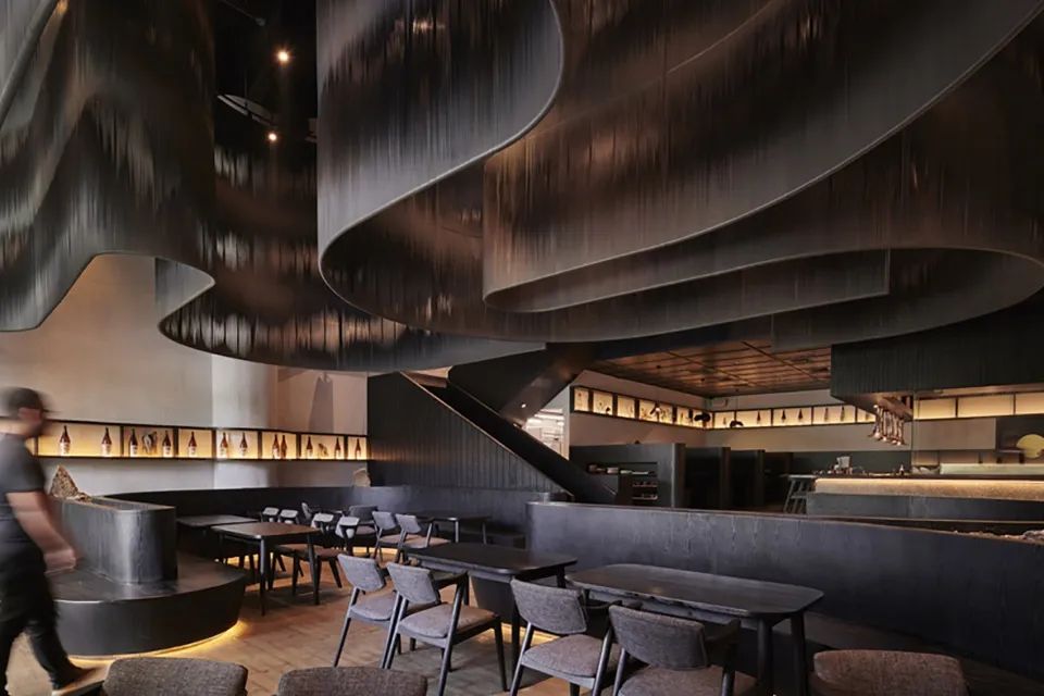 网红新中式餐厅设计方案案例分享,吸引年轻人的网红餐厅设计