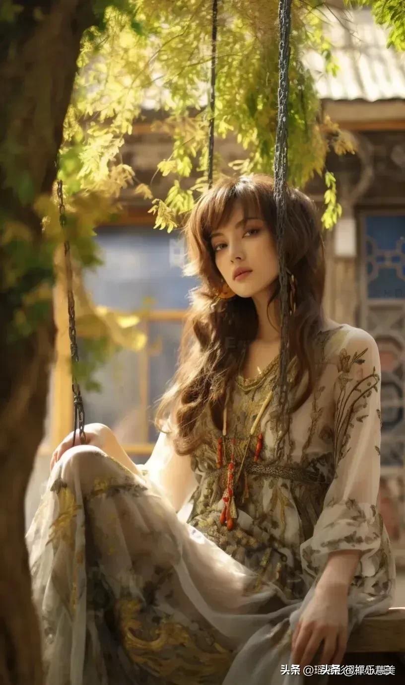 森系美女唯美图片,森系仙女风写真