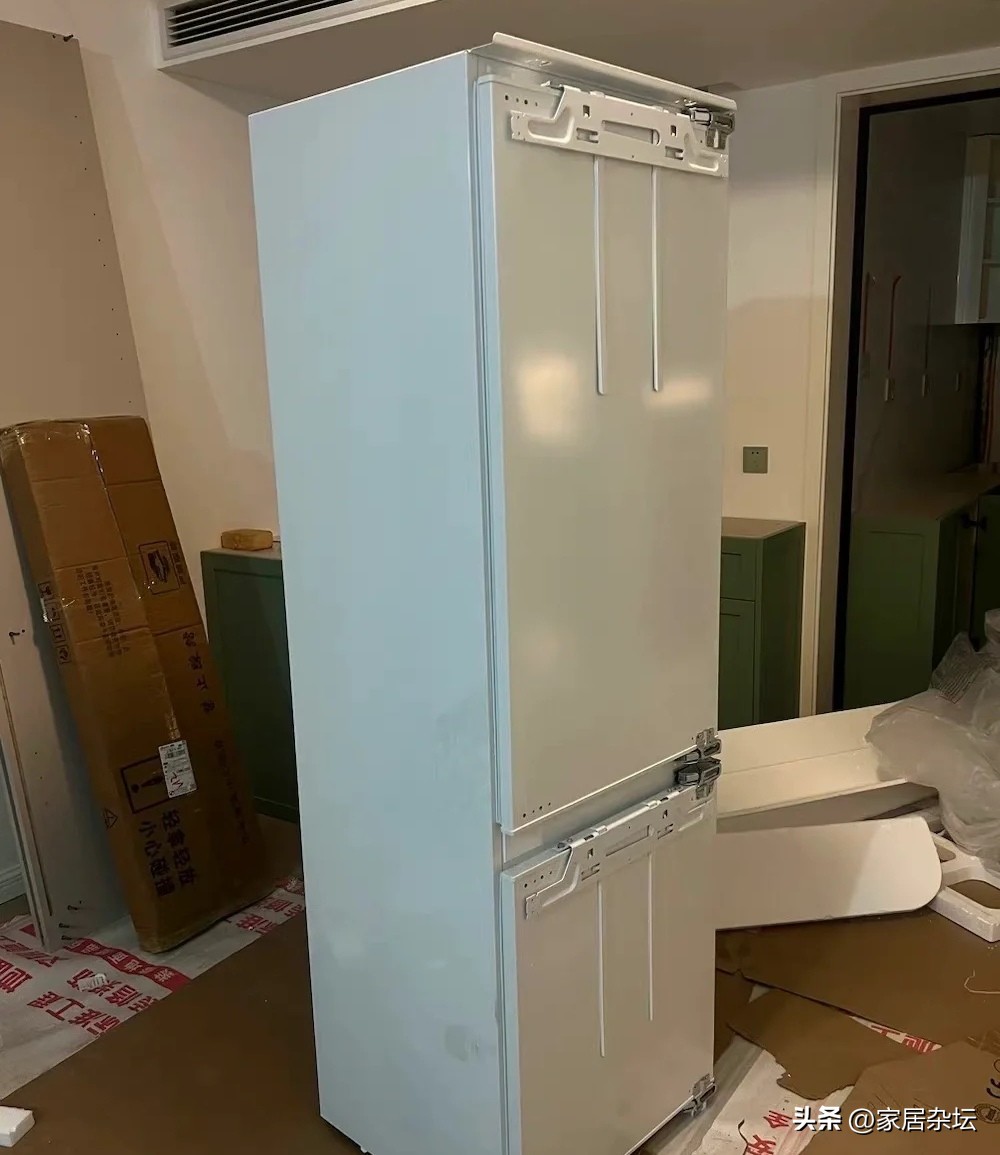 全隐藏嵌入式冰箱具体怎么做,两边都是墙嵌入式冰箱怎么做