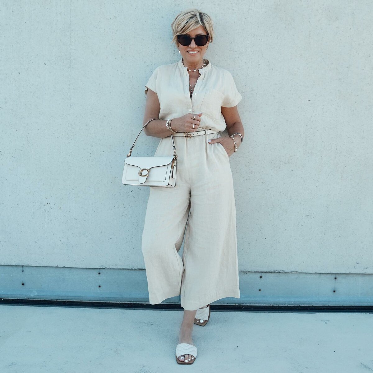 中老年姐妹的夏季高端大气衣橱,2022年流行的衣橱