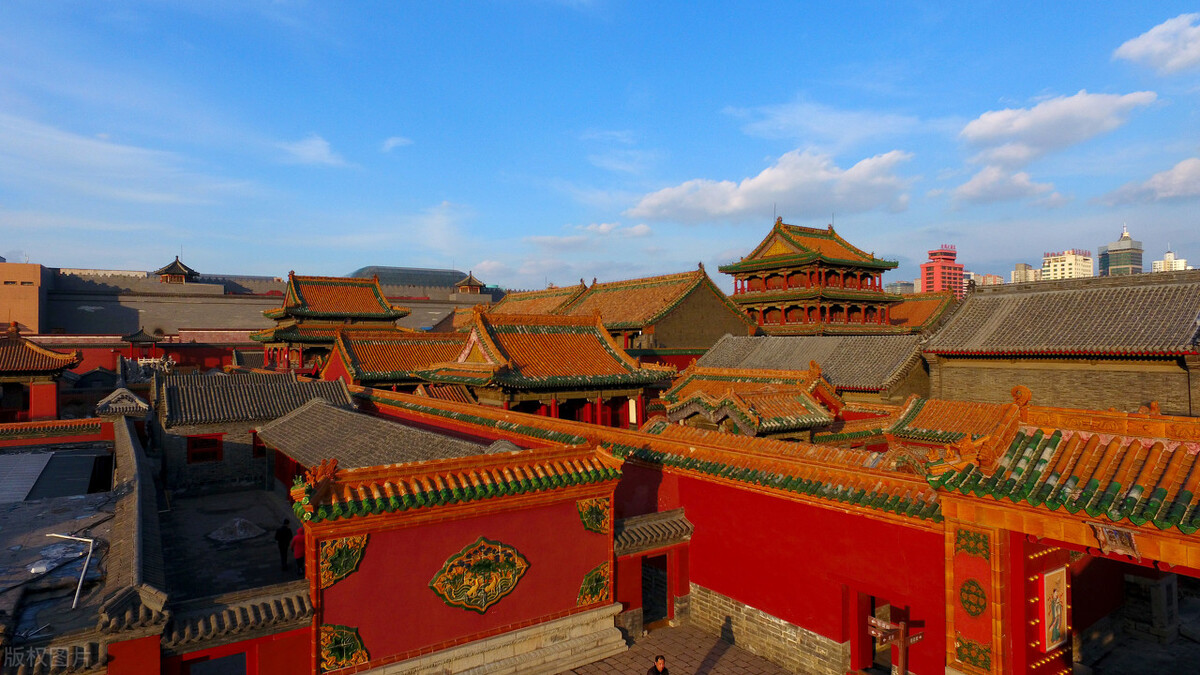 沈阳故宫和北京故宫雪景对比,中国四座故宫