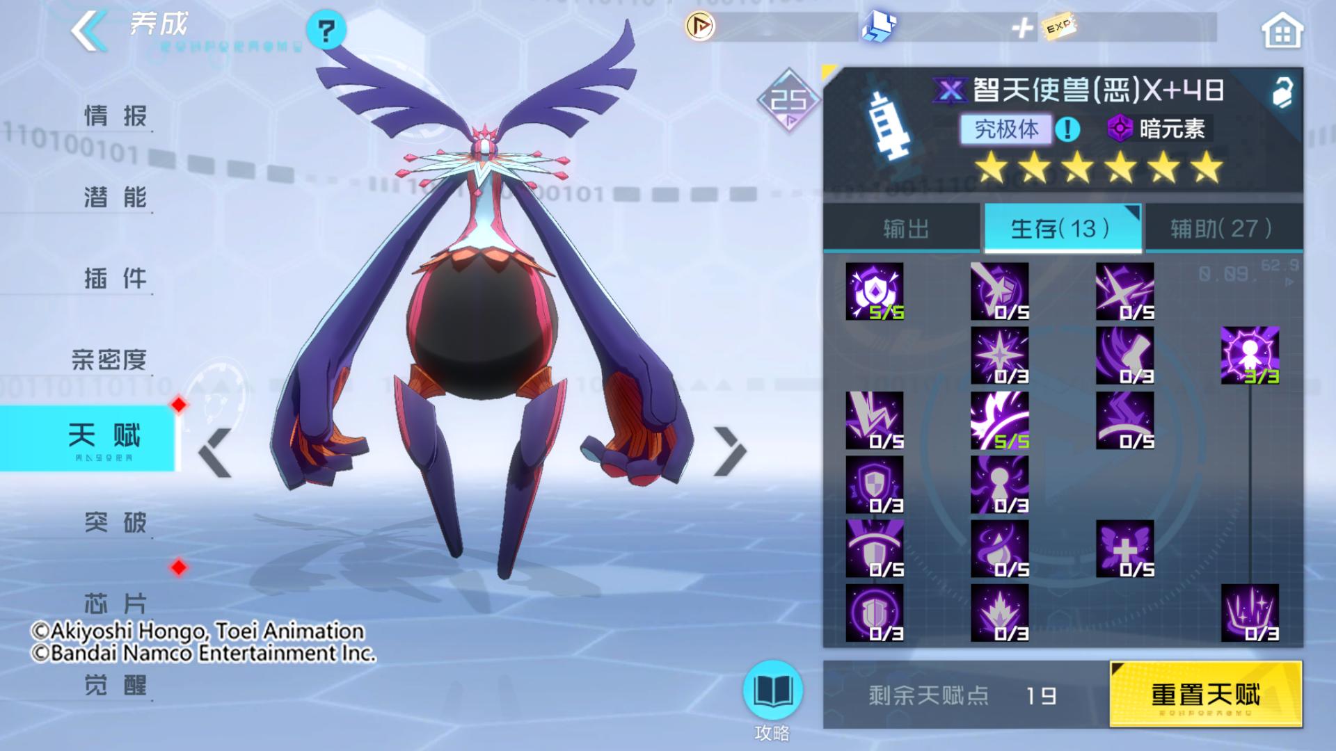 智天使恶x的强度如何,智天使兽恶x天赋