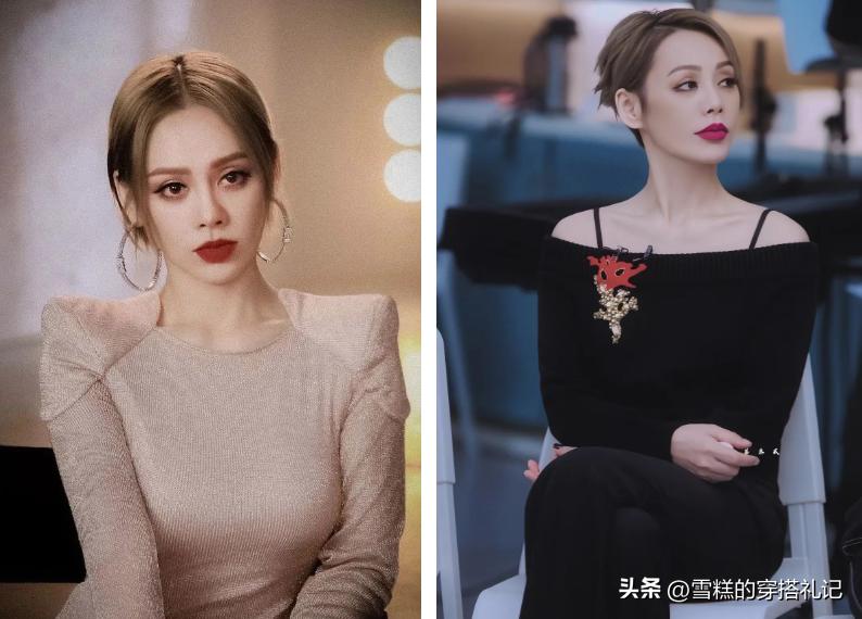 露眉露耳不过肩的发型,洋气过耳直发发型