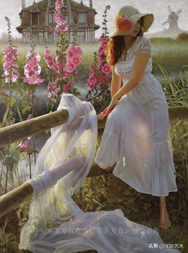 俄罗斯画家人物肖像作品,俄罗斯画家高清油画写真