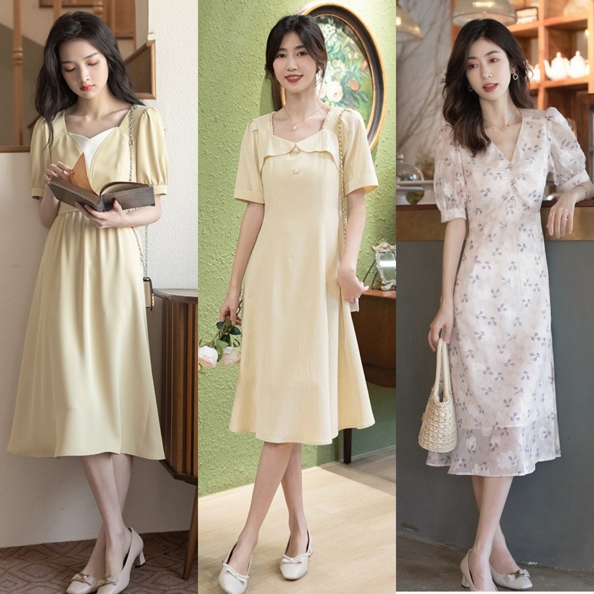 奶奶鞋搭配短款a字裙,奶奶鞋搭配什么裤子好看