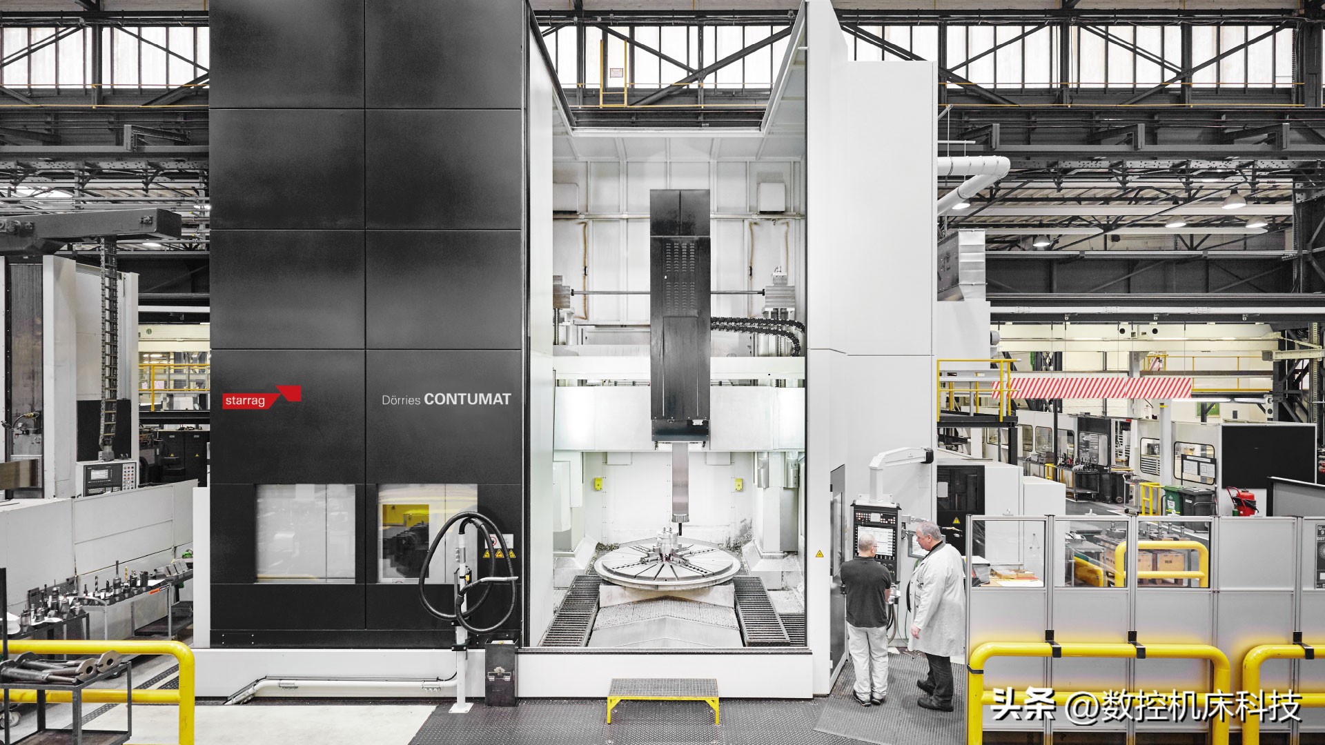 大型数控车床精密零件加工,全封闭1.6米立式数控车床加工视频