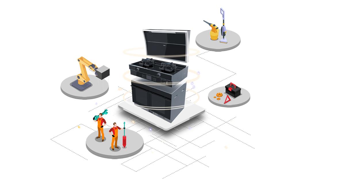 德意智能强排蒸烤一体机集成灶,德意集成灶蒸烤一体哪种好