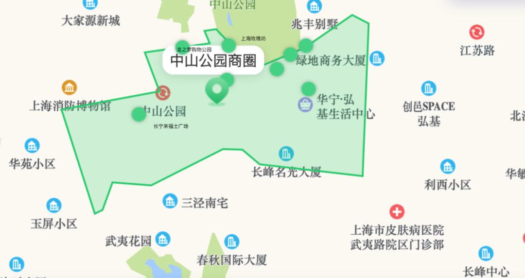 上海各大区的商圈,上海市区各大商圈