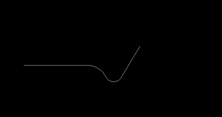 cad带圆弧的转角立面画法,cad墙体弧形转角怎么设置