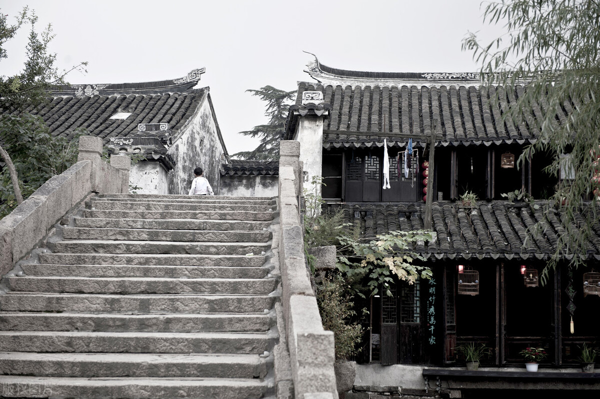 江南古镇流水人家,40年前太仓沙溪古镇