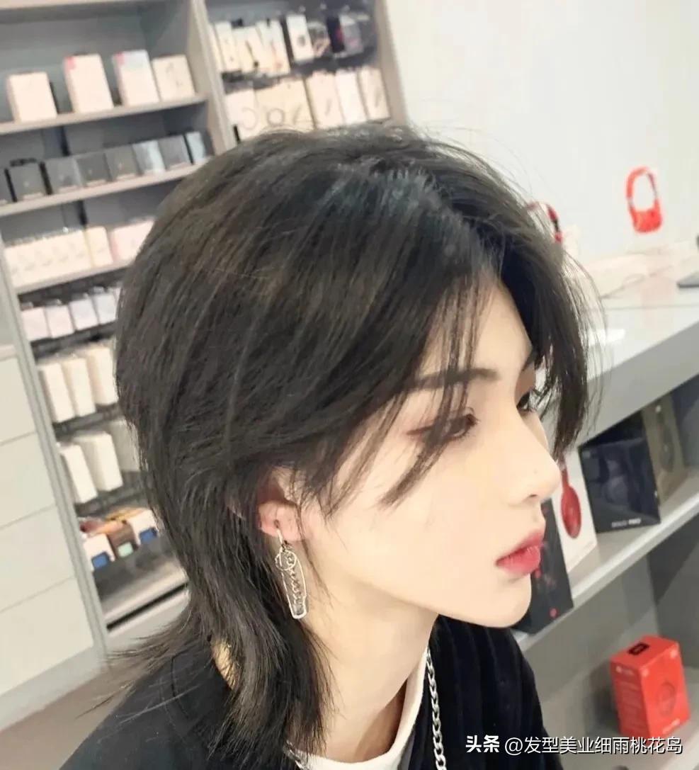 中长狼人鲻鱼头,狼人头发型鲻鱼头