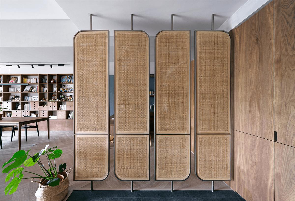 有屏风隔断的做什么风格合适,自己做客厅屏风隔断简单方法