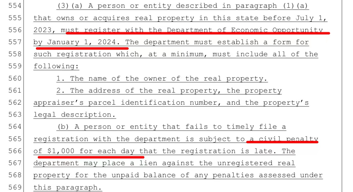 中国人已在美国佛罗里达州买的房将会被没收?快来看法案原文