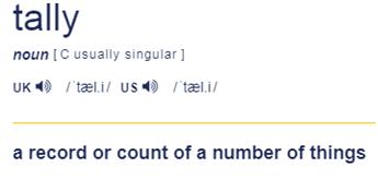 计数英文怎么说,计算计数用英语怎么说