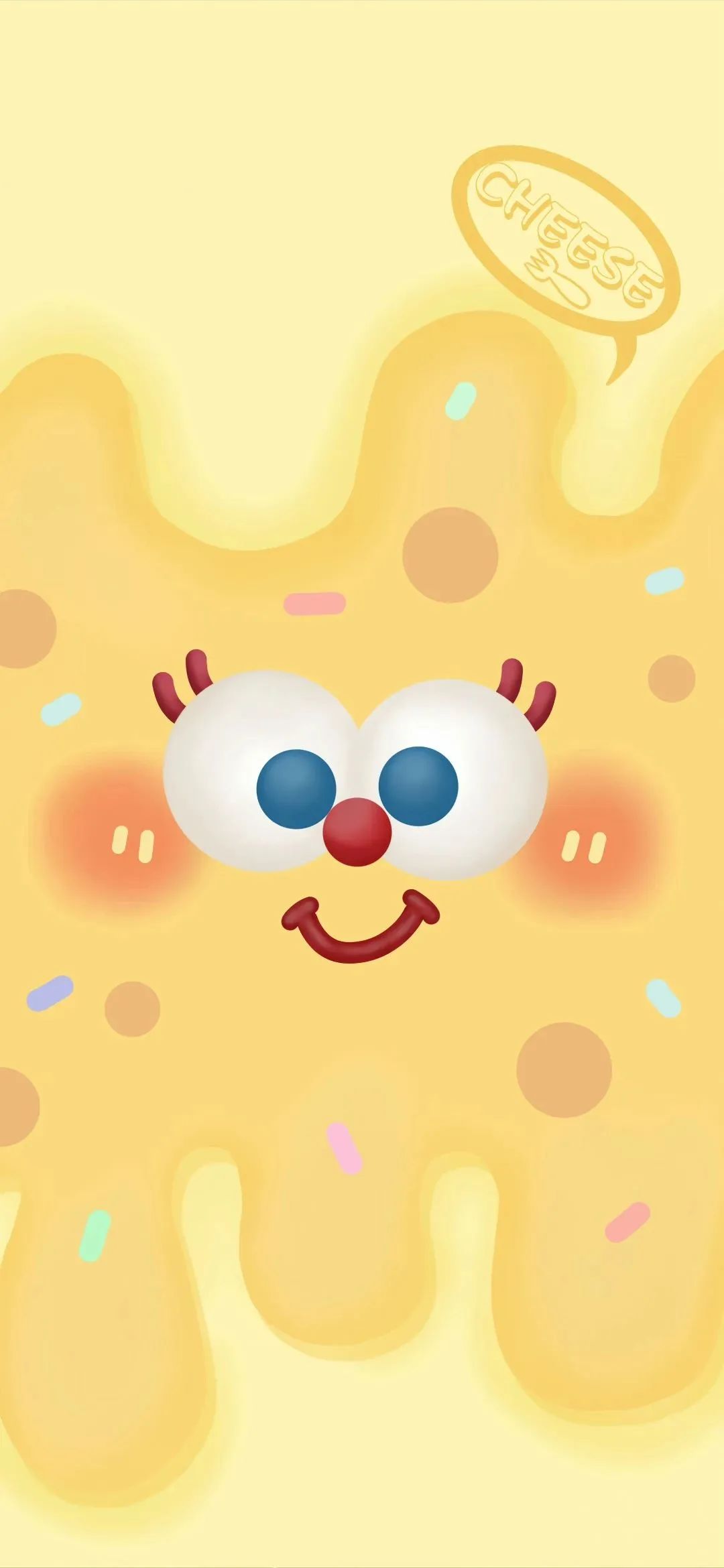 可爱的卡通男女背景,女生聊天背景可爱卡通