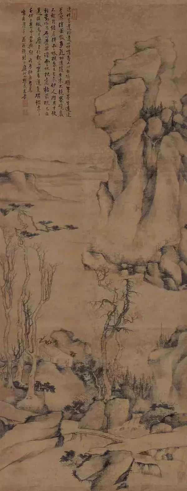 枯笔之境,枯笔之境的书法作品